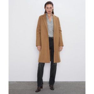 Zara Open Front Coat - Size S